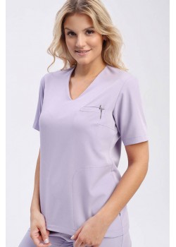 Pieguļoša medicīniskā blūze sievietēm Komfort Stretch (BL 61)