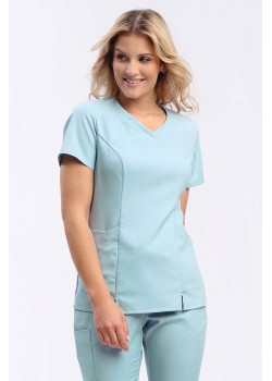 Pieguļoša medicīniskā blūze sievietēm Komfort Stretch (BL 62-O)