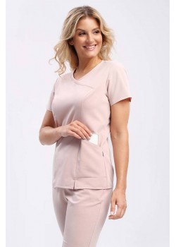 Pieguļoša medicīniskā blūze sievietēm Komfort Stretch (BL 62)