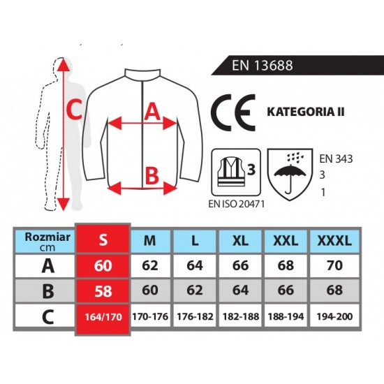 Atstarojoša siltināta jaka "parka"  (BH80K3)