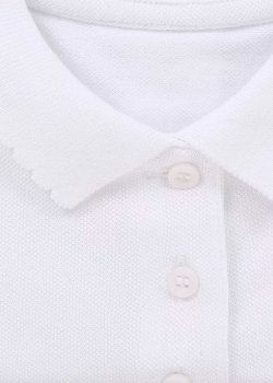 Balts polo krekls meitenēm ar īsām piedurknēm 1 gab 7-8 gadi (B0001) Balts polo krekls meitenēm ar īsām piedurknēm 1 gab 7-8 gadi (B0001)