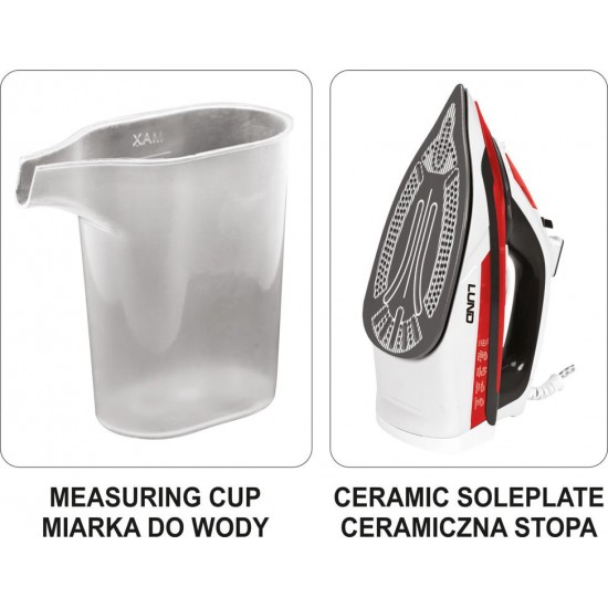 Tvaika gludeklis 2800W, 320ml (68115)