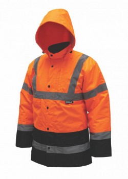 Atstarojoša siltināta jaka "parka"  (BH80K4)