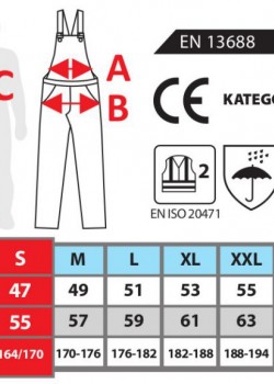 Atstarojošas siltinātas bikses ar lencēm (BH80SO1)
