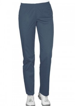 Sieviešu medicīniskās bikses ar elastīgu jostasvietu, pelēkzilas krāsas  (SC4-SN) Sieviešu medicīniskās bikses ar elastīgu jostasvietu, pelēkzilas krāsas  (SC4-SN)