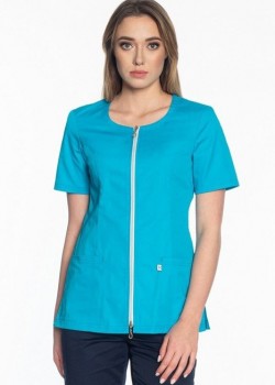 Medicīnas blūze ar rāvējslēdzi (ZC1-T)