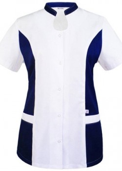 Medicīnas blūze ar pogām (ZC3)