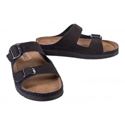 Men's leather slippers Buxa ANATOMIC (BZ410-M-43) 