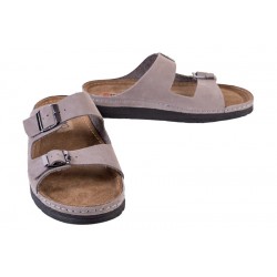 Men's leather slippers Buxa ANATOMIC (BZ410-P) 