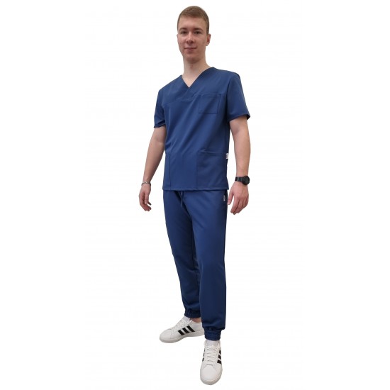 Vīriešu medicīnas apģērba komplekts Classic (M23RK-G|M21-SZ) 