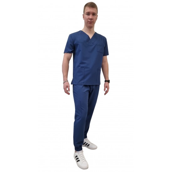 Vīriešu medicīnas apģērba komplekts Classic (M23RK-G|M21-SZ) 