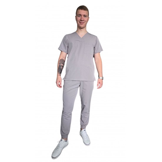 Vīriešu medicīnas apģērba komplekts Classic (M23RK-G|M21-SZ) 