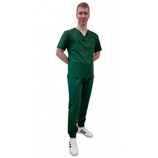 Vīriešu medicīnas apģērba komplekts Classic (M23RK-G|M21-SZ) 