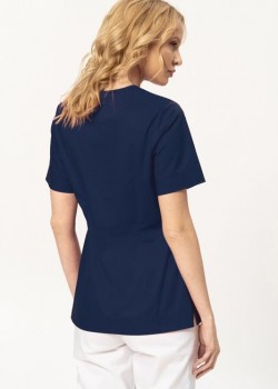 Medicīnas blūze, tumši zila (BE6-G4)