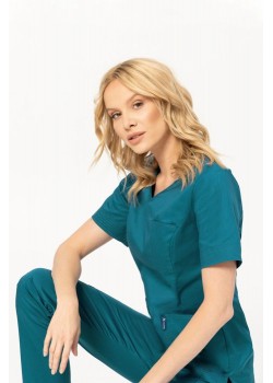 Medicīnas blūze, zaļa (BE6-M4)