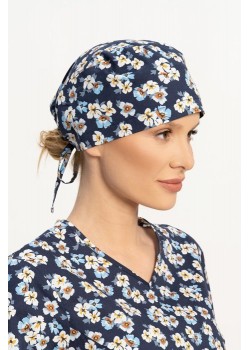 Cepure mediķiem, puķaina (CN2)