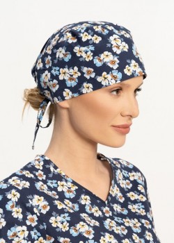 Cepure mediķiem, puķaina (CN2)