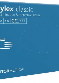 Klasiskie cimdi, zili bez pūdera 100gab. nitrylex® (RD3001900) Klasiskie cimdi, zili bez pūdera 100gab. nitrylex® (RD3001900)
