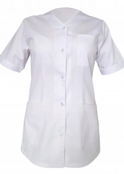 Medicīnas blūze, balta (M10L-B)
