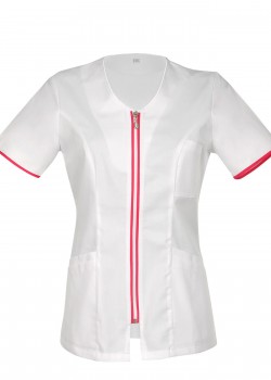 Medicīnas blūze ar rāvējslēdzēju (M10ZAM-BAL)