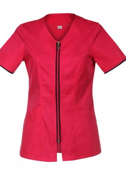 Medicīnas blūze ar rāvējslēdzēju (M10ZAM-RO)