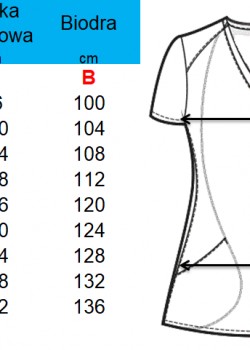 Medicīnas blūze ar 3/4 piedurknēm (M95-ME)