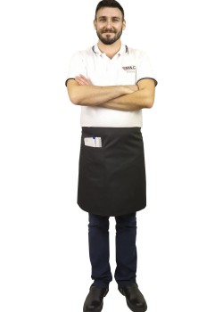 Priekšauts, garums 50 cm (MG50-MEL)  Priekšauts, garums 50 cm (MG50-MEL)