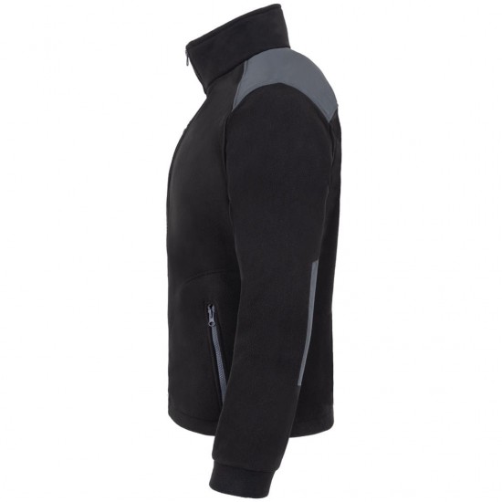 Medical fleece sweatshirt (FLRA340-BK-BK)