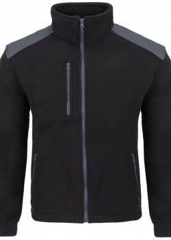 Medicīniskais flīsa džemperis (FLRA340-BK-GF)