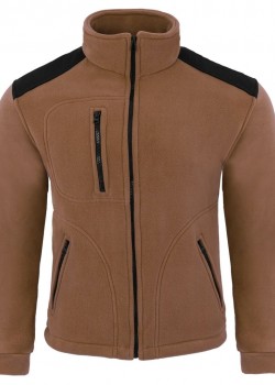 Medicīniskais flīsa džemperis (FLRA340-BR-BK)