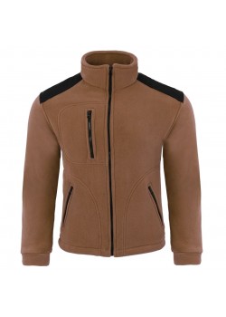 Medicīniskais flīsa džemperis (FLRA340-BR-BK)