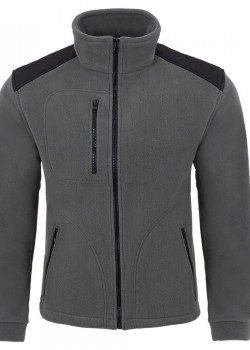 Medicīniskais flīsa džemperis (FLRA340-GM-BK)