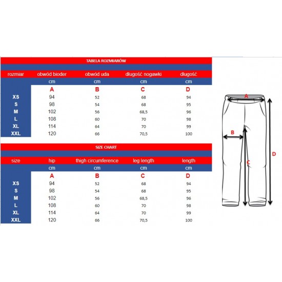 Medicīniskās bikses, premium (M131-BEZ)