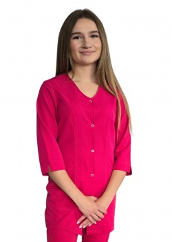 Medicīnas blūze ar  3/4 piedurknēm Medicīnas blūze ar  3/4 piedurknēm