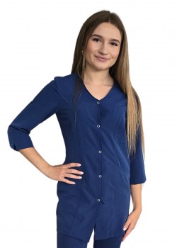 Medicīnas blūze ar  3/4 piedurknēm Medicīnas blūze ar  3/4 piedurknēm