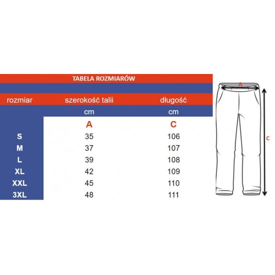 Medical trousers, elastic Comfort Fit (M301-R)