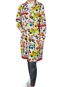 Bērnu medicīniskais halāts ar pogām (M33-W-3) Bērnu medicīniskais halāts ar pogām (M33-W-3)