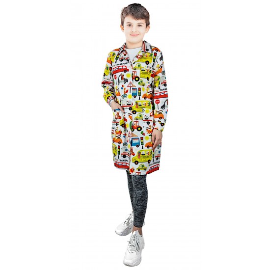 Children's button medical gown (M33-W-3)