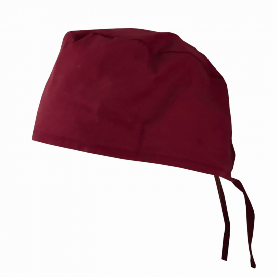 Medical hat, burgundy (CE1-Bu) 