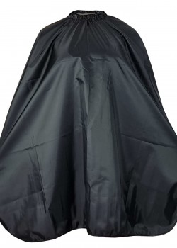 Aizsargājošs frizieru apmetnis - melns, ūdensizturīgs (MG97-CZ) Aizsargājošs frizieru apmetnis - melns, ūdensizturīgs (MG97-CZ)