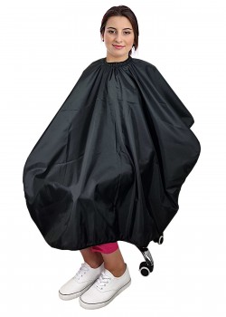 Aizsargājošs frizieru apmetnis - melns, ūdensizturīgs (MG97-CZ) Aizsargājošs frizieru apmetnis - melns, ūdensizturīgs (MG97-CZ)