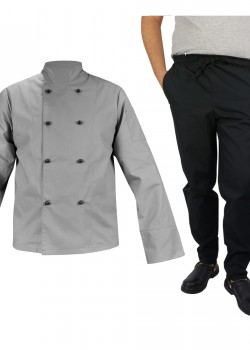 Pavāra komplekts - krekls un bikses (MG11RD-SZ|M11-CZ) Pavāra komplekts - krekls un bikses (MG11RD-SZ|M11-CZ)