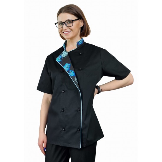 Ladies' chef sweatshirt kit short sleeve (MG24RK-CZ-W1)