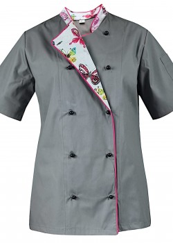 Pavāra blūze ar īsām piedurknēm sievietēm (MG24RK-SZ-W2)