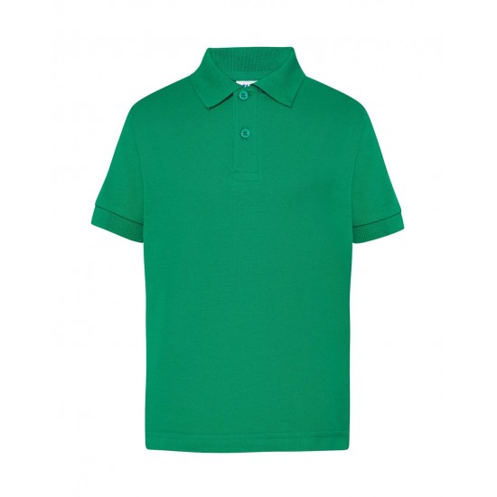 Children's polo shirt green (PKID-210-KG)