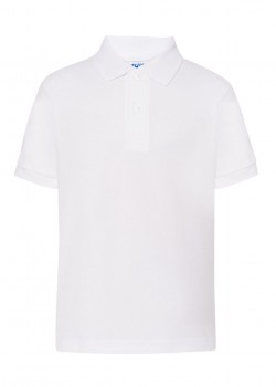 Bērnu Polo krekls, balts (PKID-210-WH) Bērnu Polo krekls, balts (PKID-210-WH)