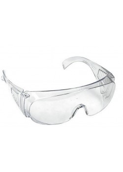 Laboratotijas aizsargbrilles, pretšļakatu (TVS)