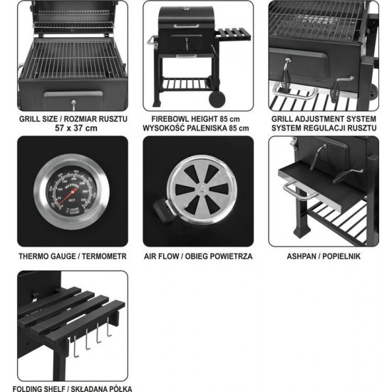 BBQ grils 57X37cm (99588)