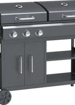 Gāzes - kokogļu grils 2-in-1 (99649) Gāzes - kokogļu grils 2-in-1 (99649)