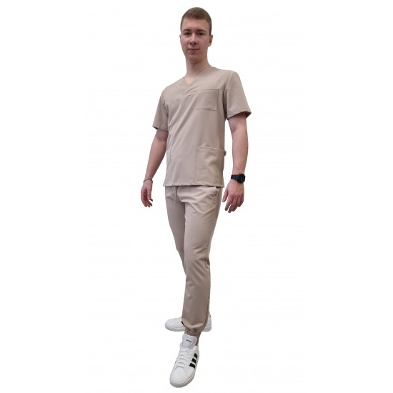Vīriešu medicīnas apģērba komplekts Classic (M23RK-G|M21-SZ) 